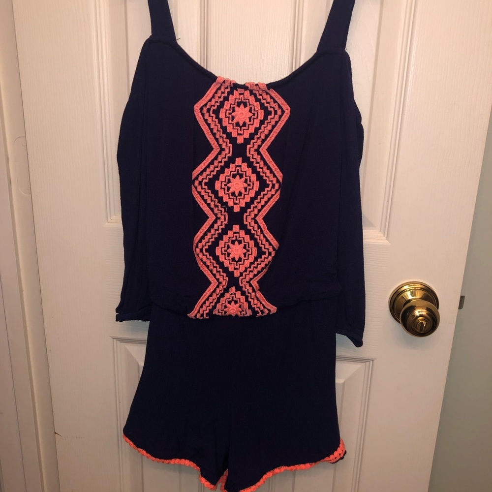 Girls Long Sleeve Romper